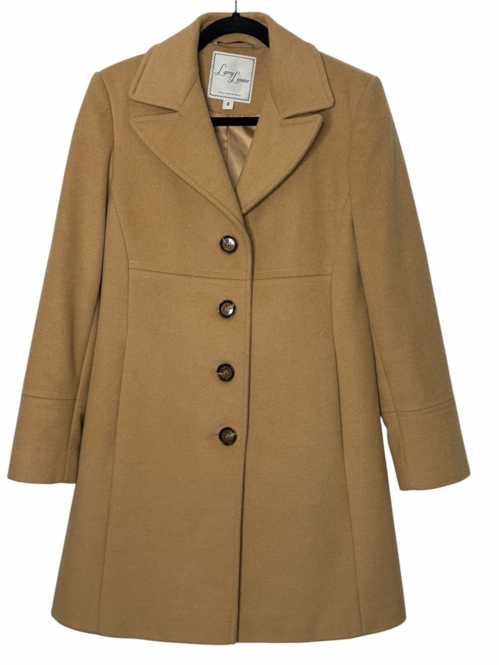 Larry Levine Wool Blend Women’s Coat, size 4